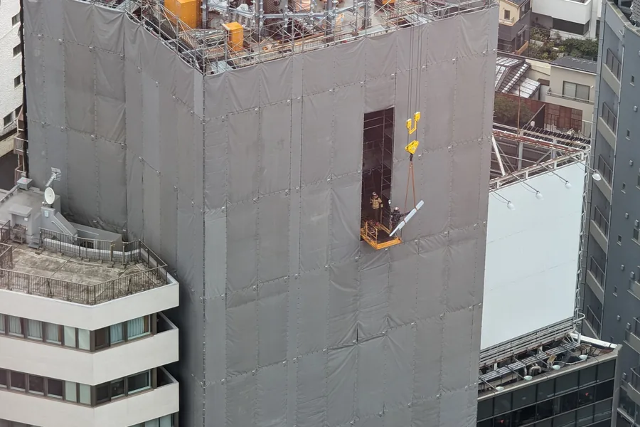 房屋建筑工程施工服务场景